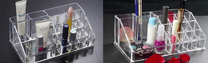 Acrylic makeup box