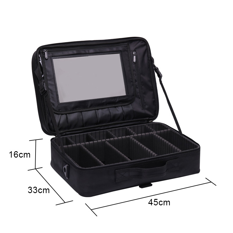 กระเป๋าเครื่องสำอางแบ่งช่อง