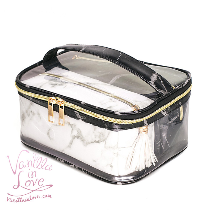 กระเป๋าเครื่องสำอางใส