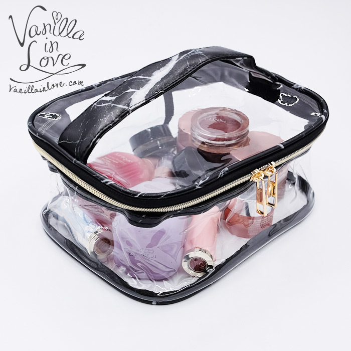 กระเป๋าเครื่องสำอางใส